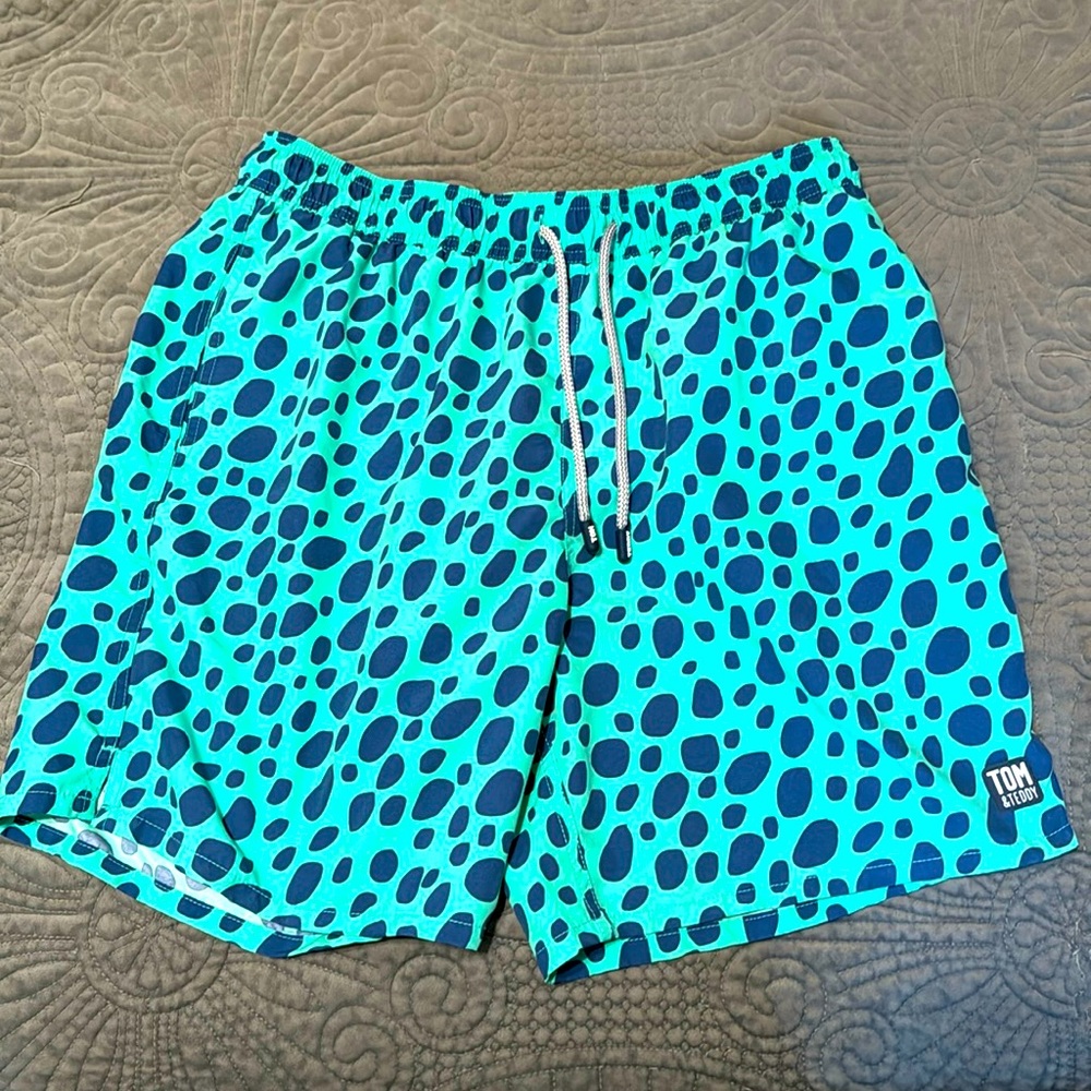 TOM & TEDDY Swim Trunks Size Large